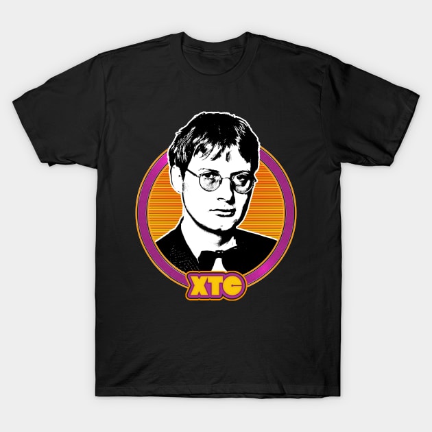 Retro XTC Fan Design T-Shirt by DankFutura